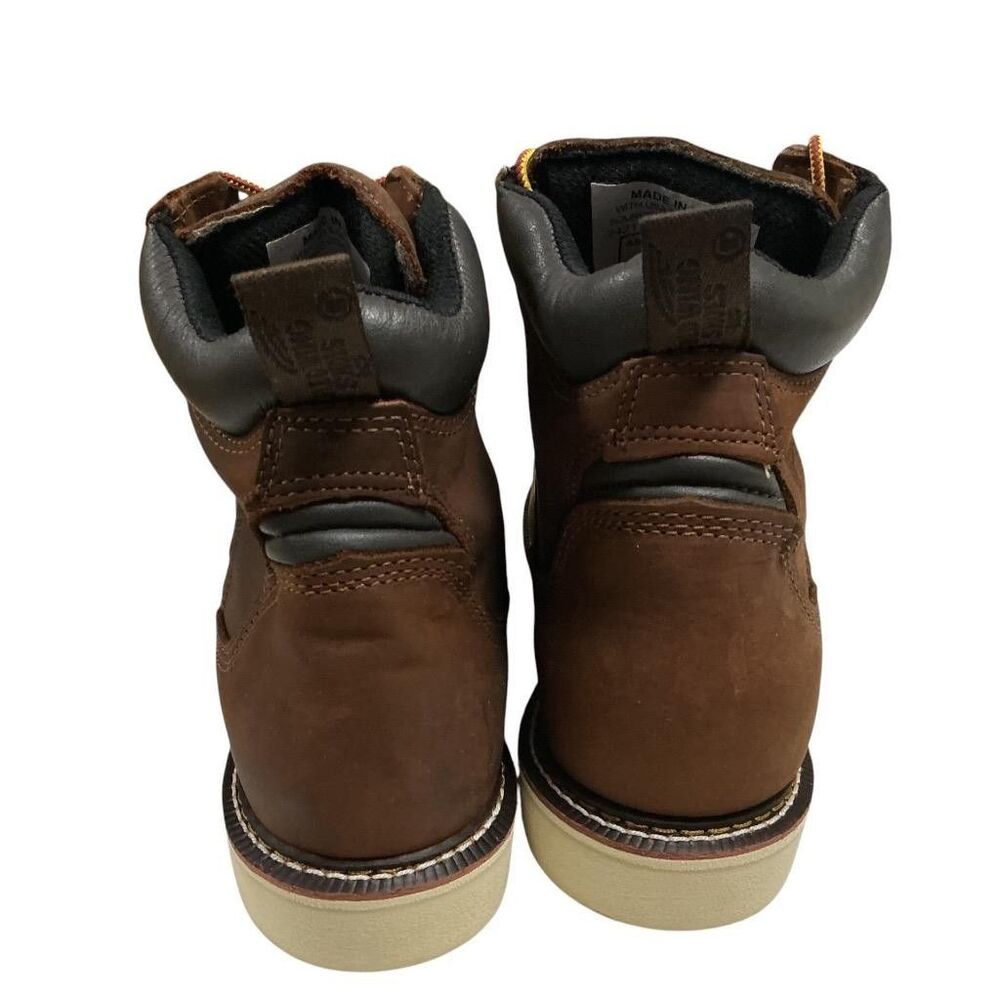 Red Wing Mens Lace-up Steel Toe Work Boots 10 D Waterproof Slip Oil Resistant - Picture 5 of 10